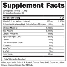 Load image into Gallery viewer, BAMF Pre-workout - 1 TEMPLE NUTRITION