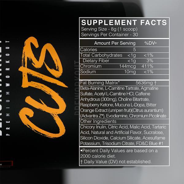 Cuts Preworkout 1 TEMPLE NUTRITION