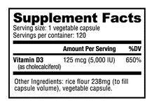 Load image into Gallery viewer, D3 - 1 TEMPLE NUTRITION