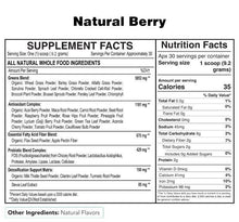 Load image into Gallery viewer, Ideal Greens Natural Berry - 1 TEMPLE NUTRITION