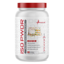 Load image into Gallery viewer, ISO PWDR Protein - 1 TEMPLE NUTRITION