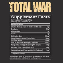 Load image into Gallery viewer, Total War Pre-Workout - 1 TEMPLE NUTRITION