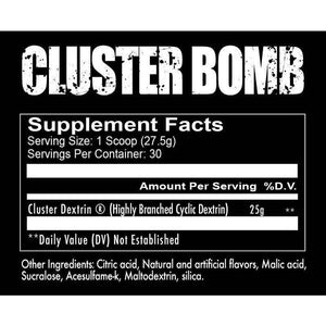 Cluster Bomb - 1 TEMPLE NUTRITION