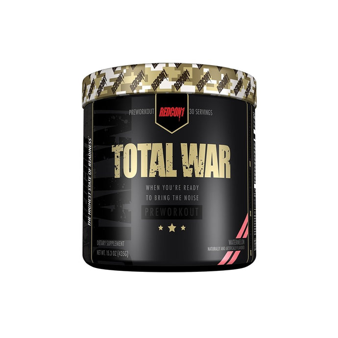 Redcon1 Total War Pre-Workout top supplement.  Redcon1 best 30 serving pre workout 