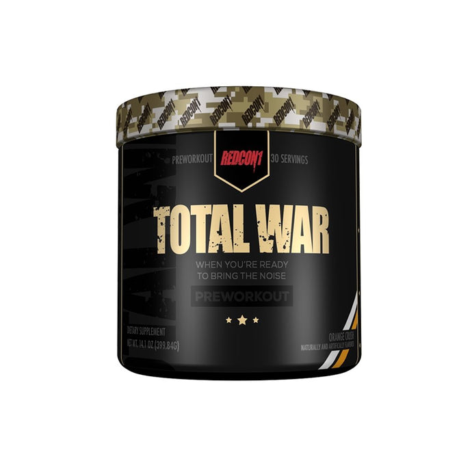 Redcon1 Total War Pre-Workout top supplement.  Redcon1 best 30 serving pre workout 