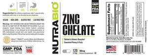 Zinc Chelate - 1 TEMPLE NUTRITION